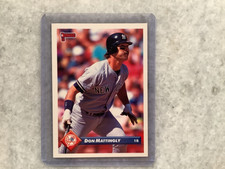 1993 Leaf 609 Don Mattingly perfect card