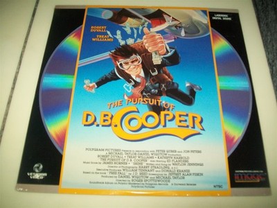 THE PURSUIT OF D.B. COOPER Laserdisc LD BRAND NEW SEALED VERY RARE GREAT FILM!
