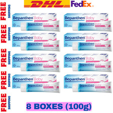 8 x BEPANTHEN BABY OINTMENT 100g TRIPLE ACTION For Nappy Rash  Skin Recovery