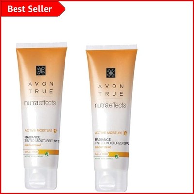 2-Pack Nutra Effects Radiance Tinted Moisturiser SPF 20 - Fragrance-Free Cream