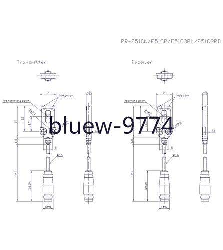 KEYENCE PR-F51CP Photoelectric Sensor Fedex shipping - Picture 5 of 5