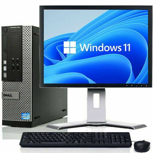 DELL Desktop Computer INTEL I5 16GB 2TB HDD SSD WIFI Windows 10/ 11 Pro 22" LCD - Afbeelding 1 van 13