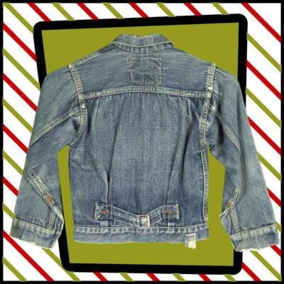 LEVIS 506 XX Type I Red Label JACKET Blue 1936-41 XXS 225 W | eBay UK