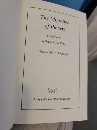 ORCHARDS + MIGRATION OF POWERS Rainer Maria Rilke, 2 HC 1st editions - Picture 7 of 9