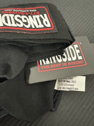 Ringside Gel Shock Boxing MMA 120” Hand Wraps Gloves Handwrap L/XL - NEW! - Picture 4 of 5