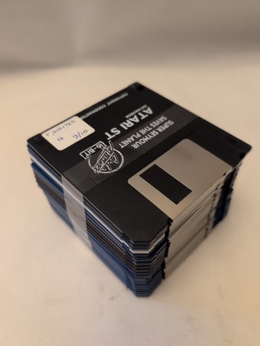 Joblot of 20 X Retro Floppy Disk - 3.5 2DD 720kb Sold as Untested Blanks - Afbeelding 8 van 9