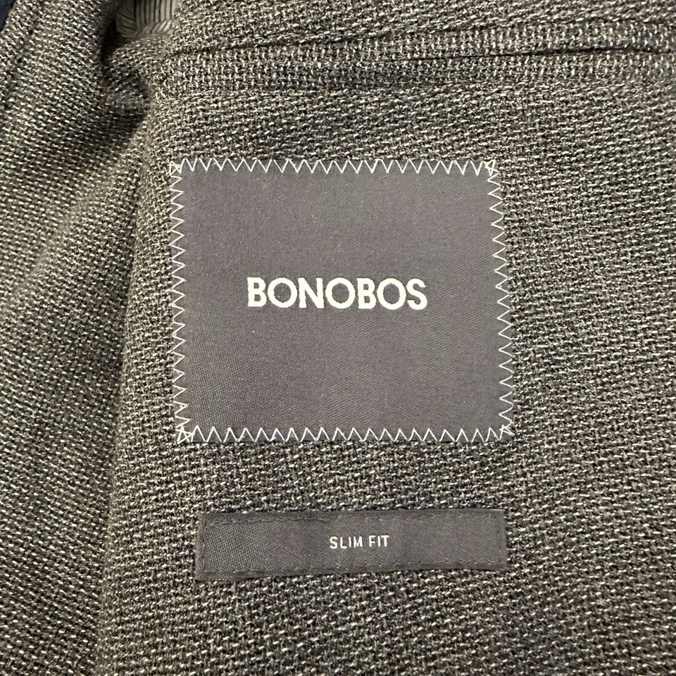 Blazer de lana Bonobos Vitale Barberis Canonico para hombre talla 44L calce ajustado Foto 3 de 4