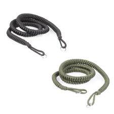 Foto&Tech Adjustable Braided Camera Neck Strap Quick Release with Lug Rings