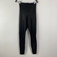 Commando Faux Leather Legging Black Smoothing Waistband Stretch High Waist