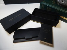 Daniel Wellington Brown leather Original watch Box w manual DW Presentation Case