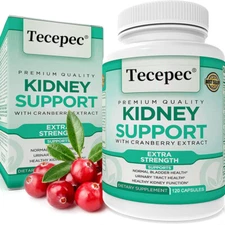 Kidney Support - Kidney Cleanse, Detox & Repair, Urinary Tract Health & Bladder