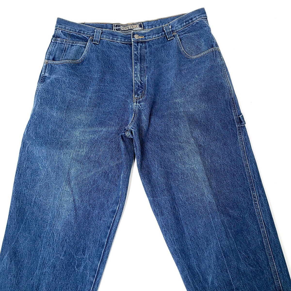 【BAON】Heut Vintage Washed Denim Pants Size 30x29 Vintage Edwin 505zx Selvedge Japanese Brand Sun