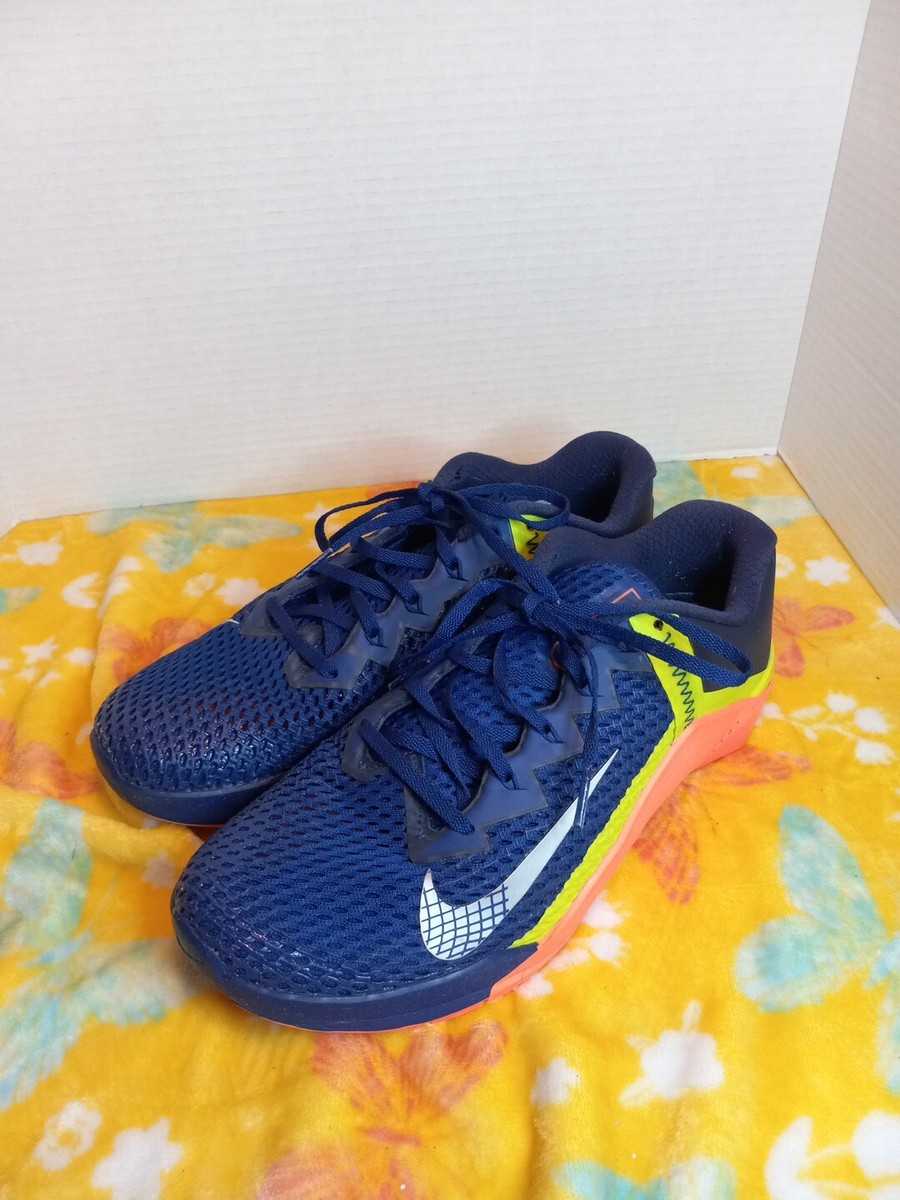 Nike Metcon 6 \'Deep Royal Blue Bright Mango\' CK9388-400 size 8.5 Men / 10 Women Nike | Shoes | Nike Metcon 6 Deep Royal Blue Bright Mango  main image 3