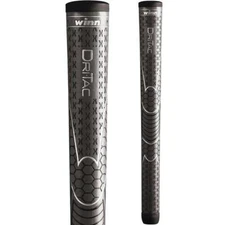 NEW WINN DRI-TAC OVERSIZE GOLF GRIP. DARK GRAY. 7DT-DG. DRITAC