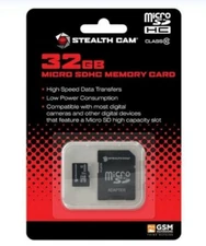 Stealth Cam 32GB Micro SDHC Memory Card (open box)