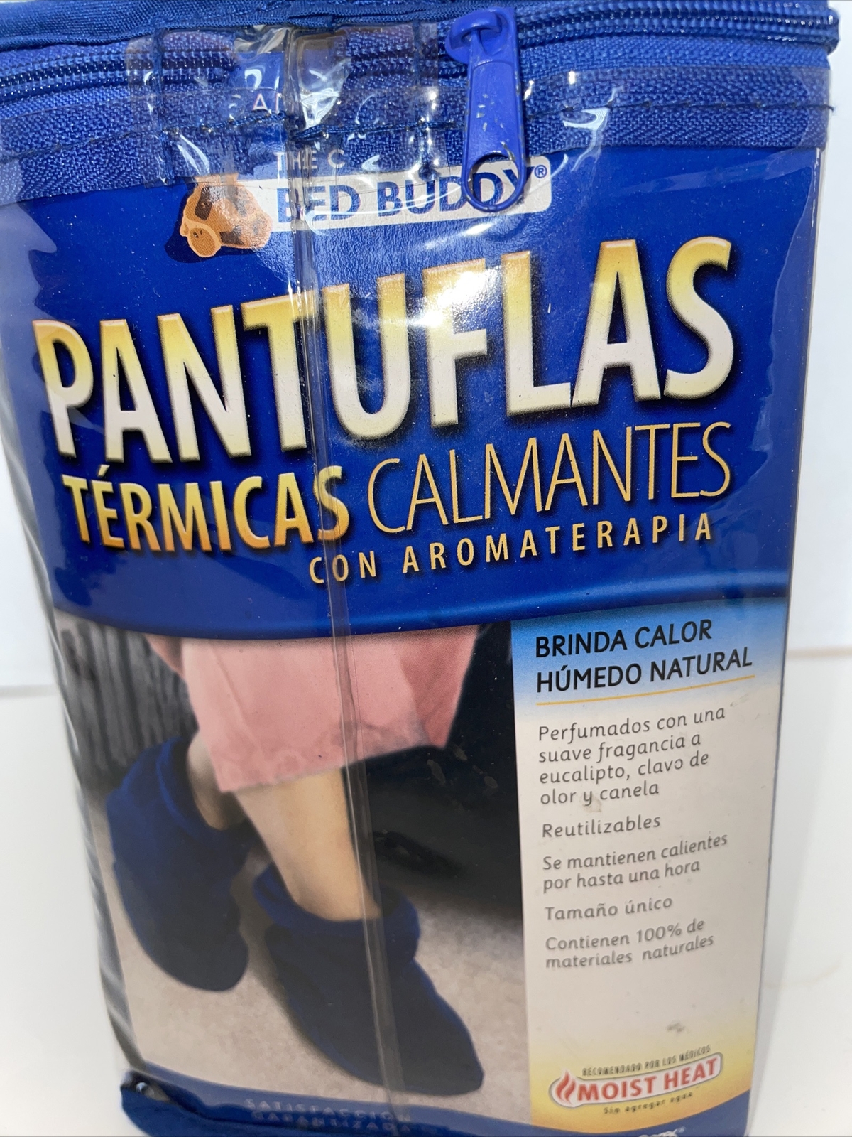 THE ORIGINAL BED BUDDY WARMING FOOTIES WITH AROMATHERAPY SOOTHING FOOT