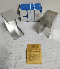 Bud Radio CU-3015-A Combination Snap Screw Type Aluminum  Minibox NOS Vintage