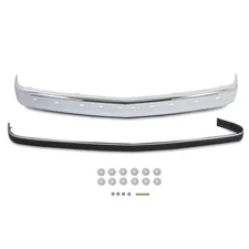 Front Bumper Kit Chrome For Chevrolet GMC C/K 1500 2500 3500 Yukon 1988-2000
