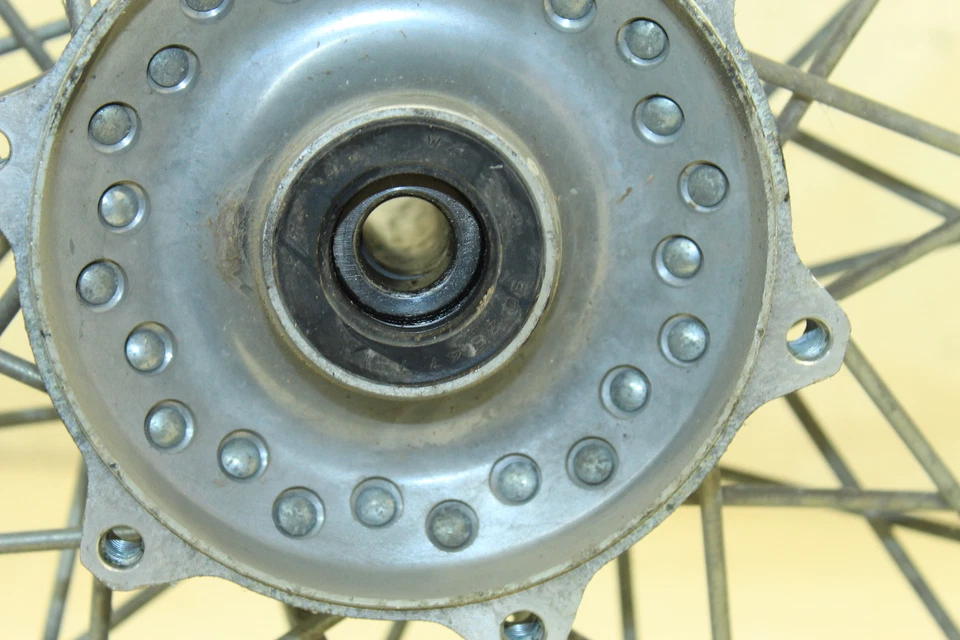 99-03 YAMAHA V STAR 1100 OEM ARO DE RODA DIANTEIRA W5D - Imagem 3 de 4