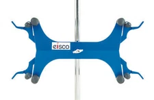 Eisco Labs Double Burette Clamp - High Strength Alloy - Spring Loaded Jaws
