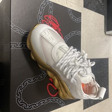 Versace white & gold chain reaction women spo...