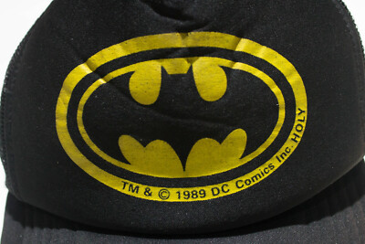 Casquette Batman DC Comics 1989 - Originale - Bon état