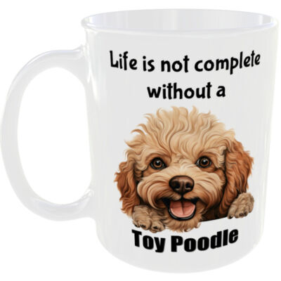 SPIELZEUGPUDELBECHER HUNDESASSE BESITZER GESCHENK MEINE KAFFE TEETASSE HAUSTIERLIEBHABER HUND LUSTIG K9