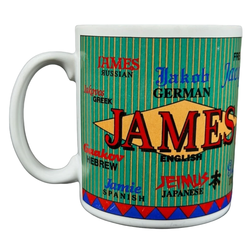 Taza James International Names Giftcraft Foto 3 de 4