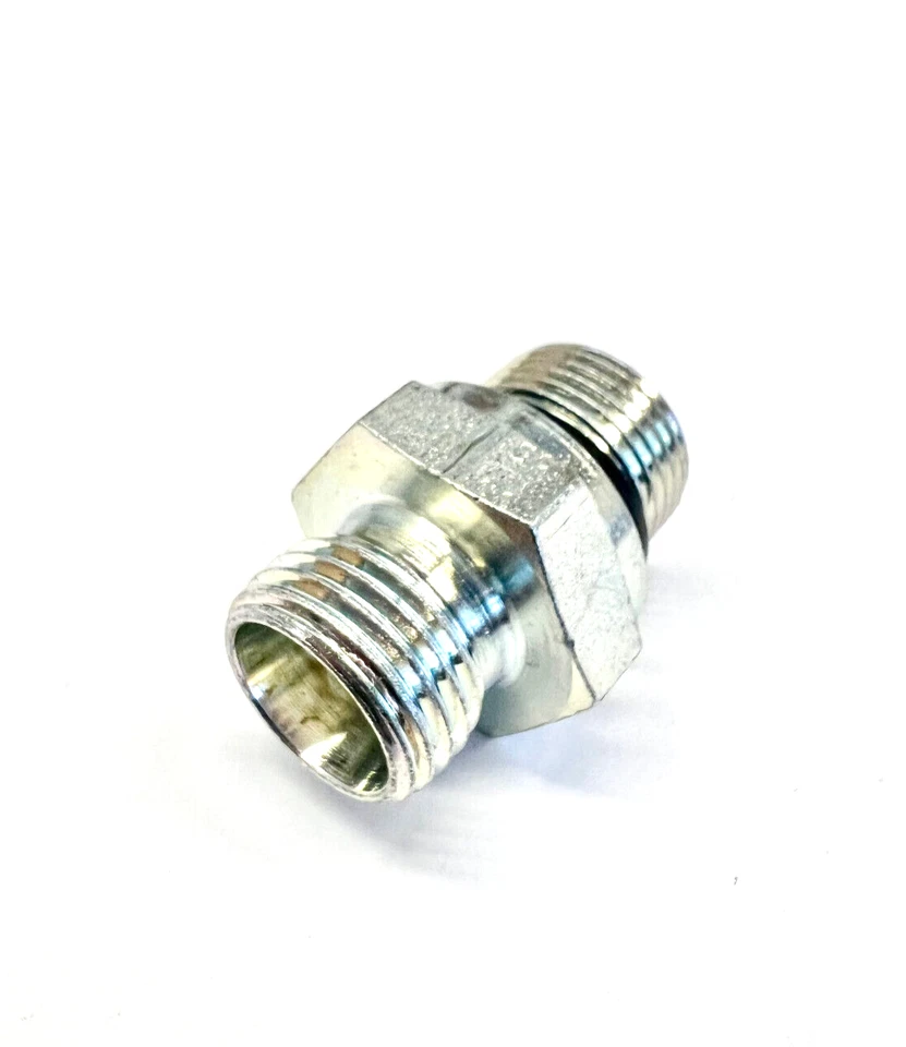 BLAGO Hydraulik Einschraub Verschraubung 10L 3/8 Zoll AG / M16x1,5 AG GE 10-L R3/8"-ED