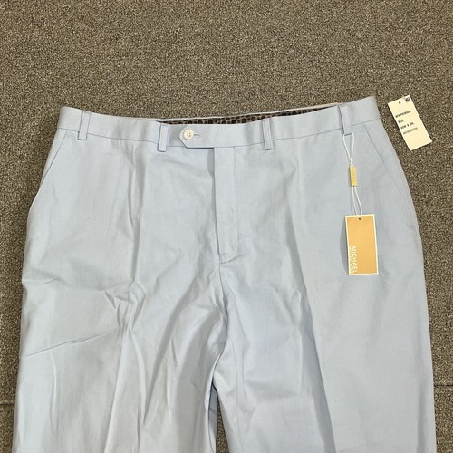 New Michael Kors Khaki Pants Mens Size 40X30 Baby Blue Style MTNTP - Picture 2 of 12