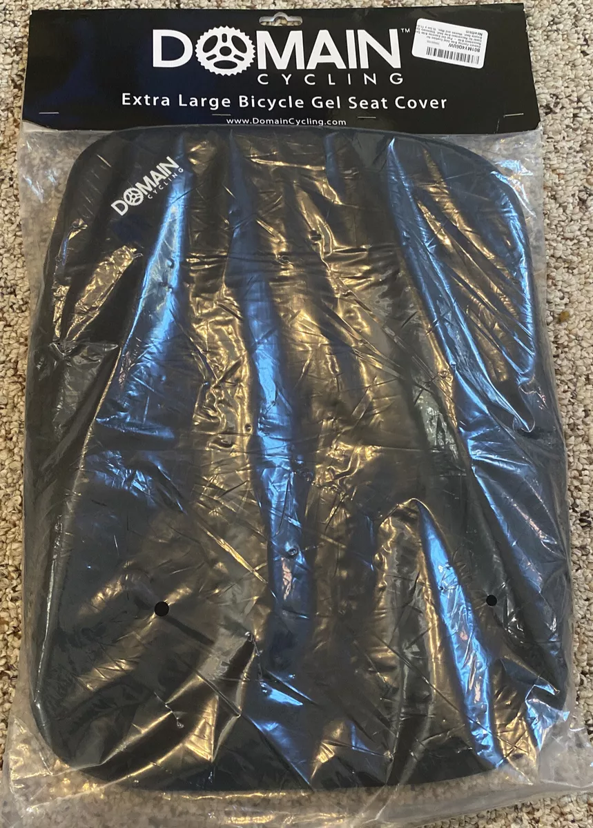 Domain Cycling Extra Large Gel Exercise Bike Seat Cushion Cover