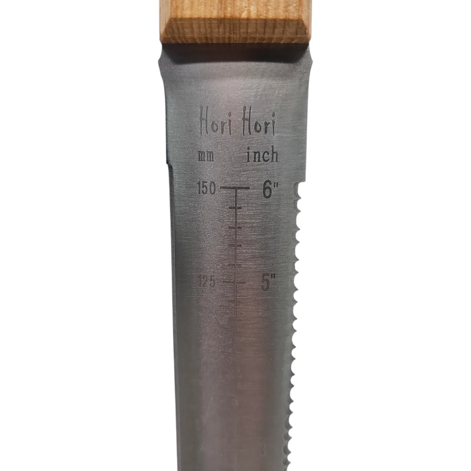 Hori Hori Gartenmesser Ranger Maßleiste Garten Pflanzen Graben Schneiden Sägen - Bild 3 von 4