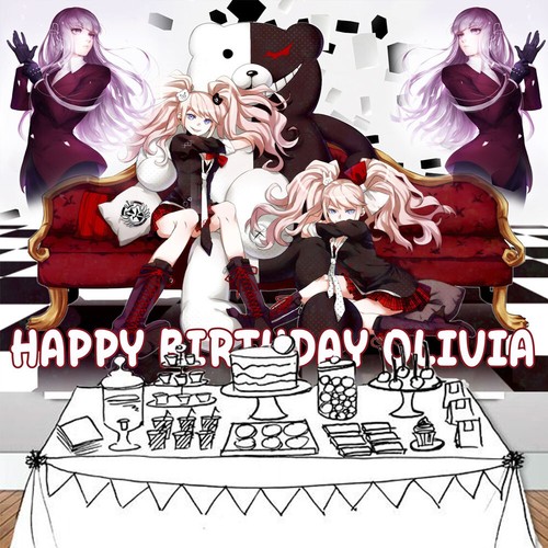 Danganronpa Personalised Custom Banner Backdrop Party Decorations Birthday Gift - Bild 4 von 6