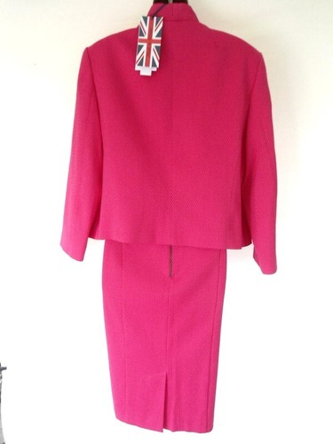 Fenn Wright Manson Dress & jacket 14 cerese pink BNWT £278.00 Smart (8429 - Picture 9 of 10