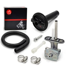 Fuel Valve Petcock & Lever Screw For Yamaha Grizzly YFM450 07-14 5GH-24500-10-00