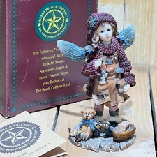Boyds Bear Fixit..Santa's Fairie - The Folkstone Collection - Christmas NEW