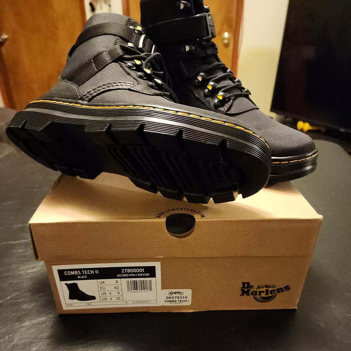 DR MARTENS COMBS TECH II SIZE 9 US MEN 10 US WOMEN