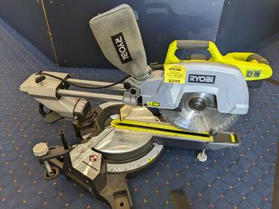 ryobi 254mm compound mitre saw 