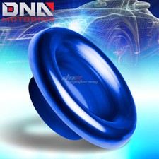 4 Anodized Aluminum Short Ramcold Air Intake Velocity Stack Turbo Horn Blue