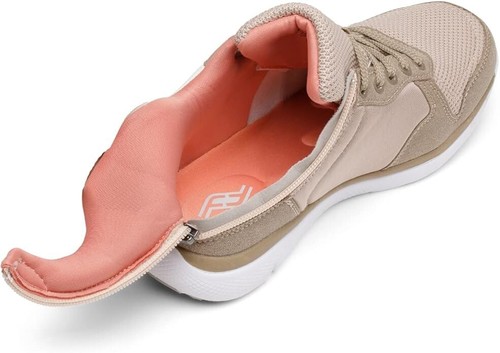 Friendly Excursion Damen Größe 10 Weite Adaptive Sneaker Weite Beige 10W