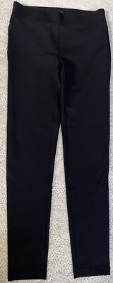 NWT - Loft Ann Taylor Pants Womens S Small Black Pull On Ponte Ankle Leggings