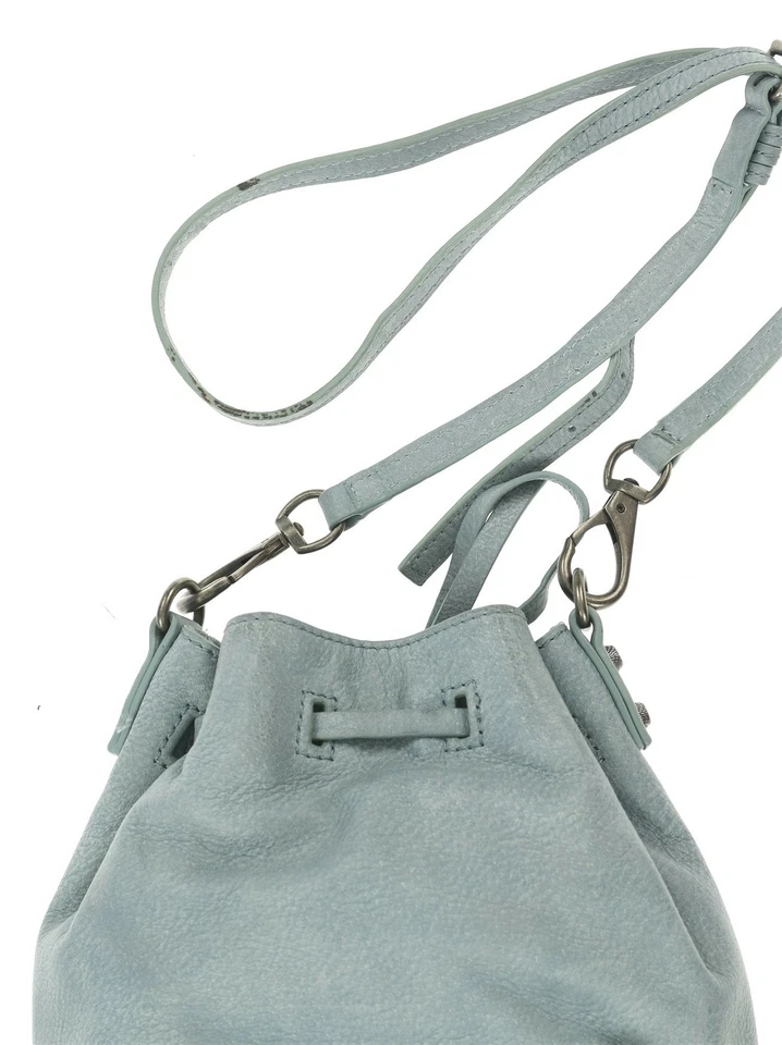 She+Lo Aim 高浅蓝色迷你桶斜挎包 141216 — 第 4/4 张图片