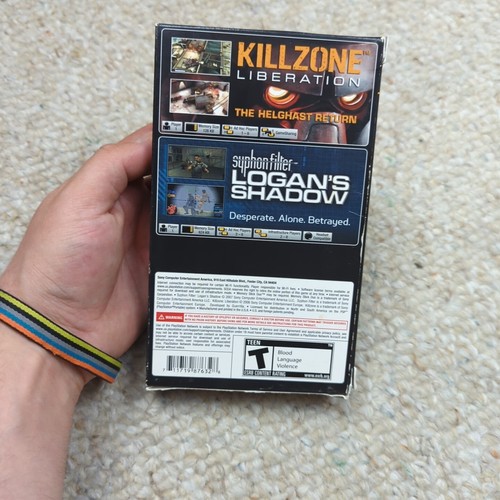 Paquete doble UMD: Syphon Filter: Logan's Shadow + Killzone: Liberation Sony PSP - Imagen 5 de 18