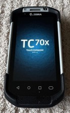 Zebra TC70X Touch Computer Barcode Scanner Android   Tested Working   Used