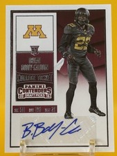 2016 Panini Contenders Draft Picks - Briean Boddy-Calhoun #219 Auto (RC)