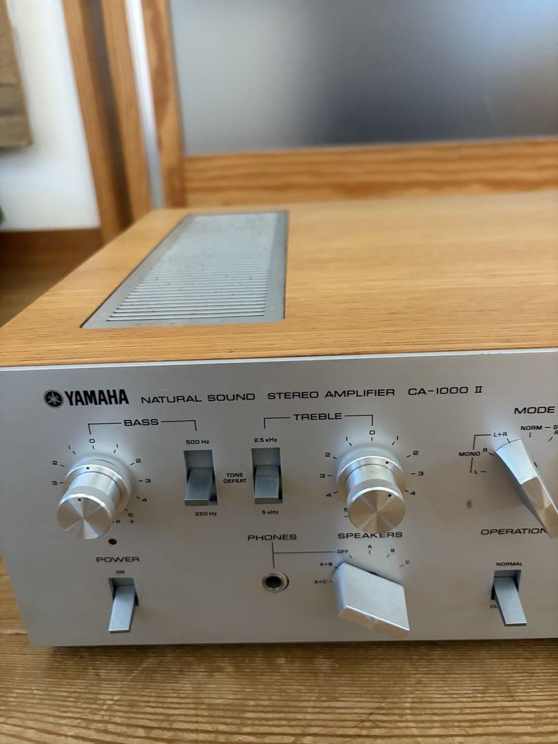 アンプ YAMAHA CA-1000II Yamaha CA-1000II Stereo Integrated Amplifier Vintage Japan