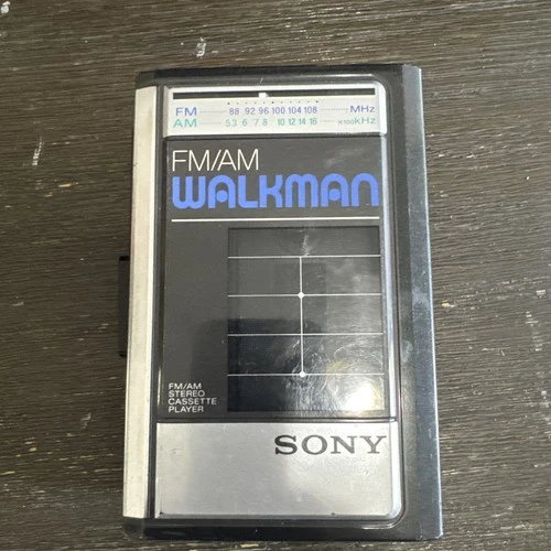 Vintage Sony Walkman WM-F41 Cassette Tape Player & FM/AM Radio don’t work