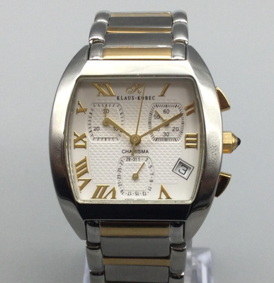 Klaus kobec charisma chornograph womens watch Fine Klaus Kobec Charisma Stainless Steel Diamond Watch - Etsy main image 4