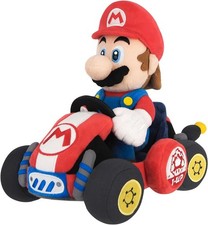 Image of Sanei Boeki Super Mario Mario Kart World Plush Toy MKW01 MKW02 MKW03 JAPAN NEW