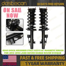 2 x Rear Shock Absorber Struts Assys For Land Rover Range Rover Evoque 2012-2018